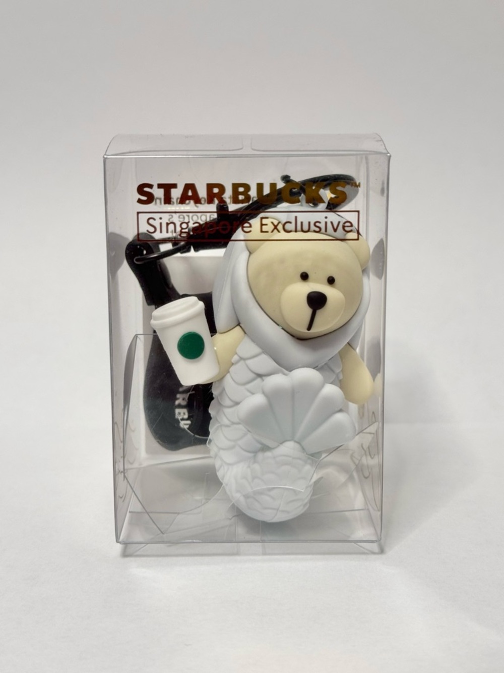 Starbucks Singapore Exclusive Merlion Bearista Bear Keychain